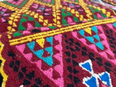 Multi-color Wool Carpet
